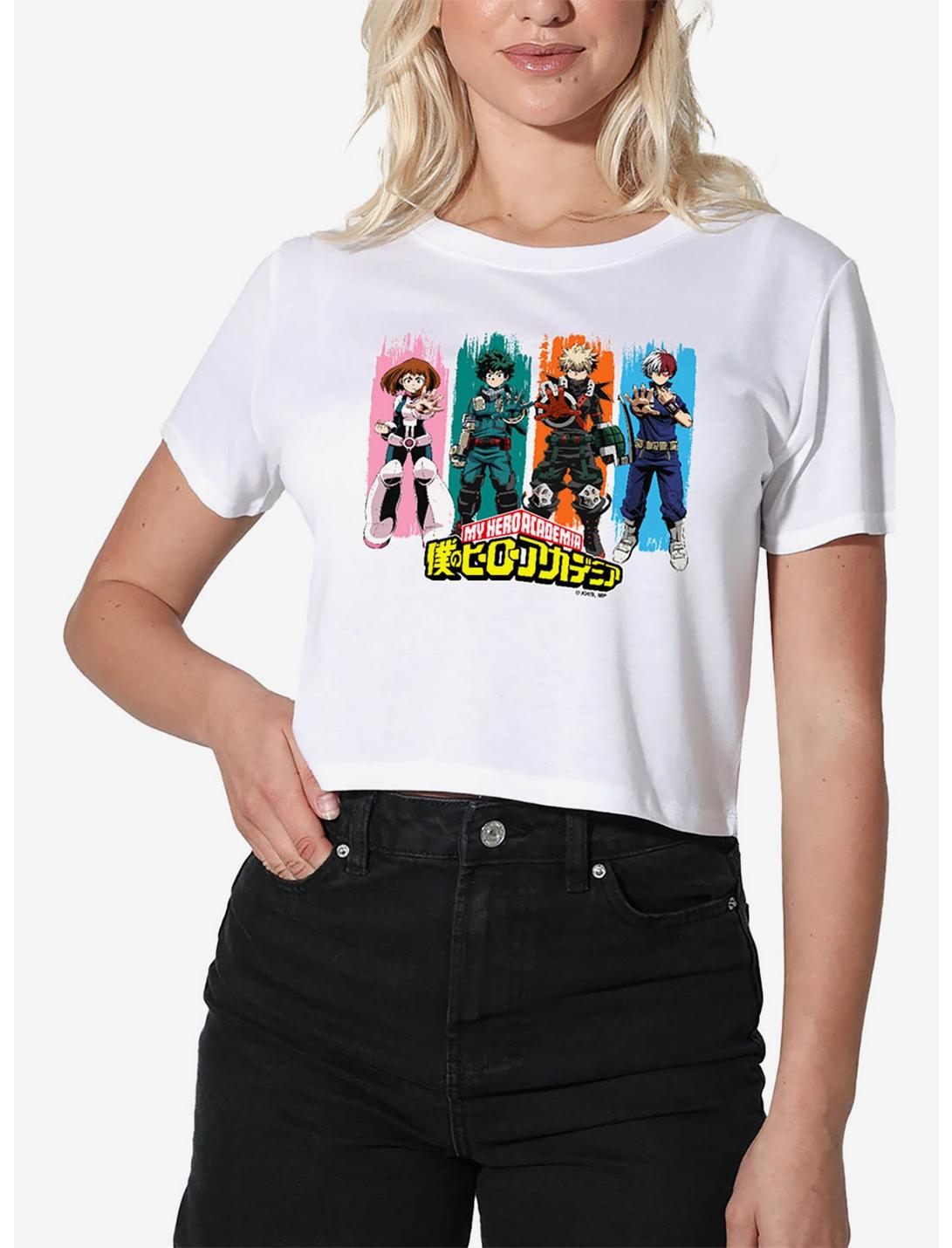 T-shirt court « My Hero Academia Classe 1A Victory Girls »