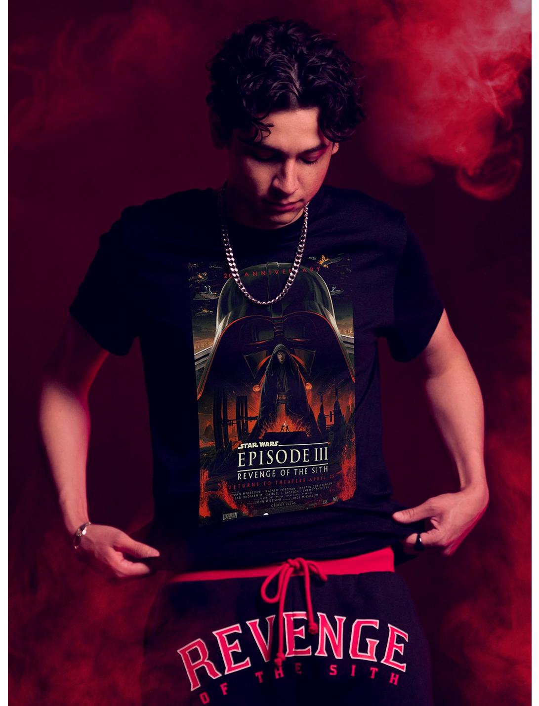 Star Wars Episode III: Revenge Of The Sith 20th Anniversary Poster T-Shirt