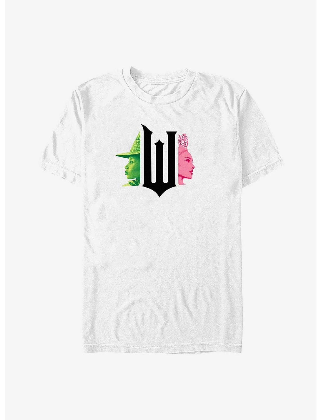 Wicked Split Elphaba & Glinda Big & Tall T-Shirt