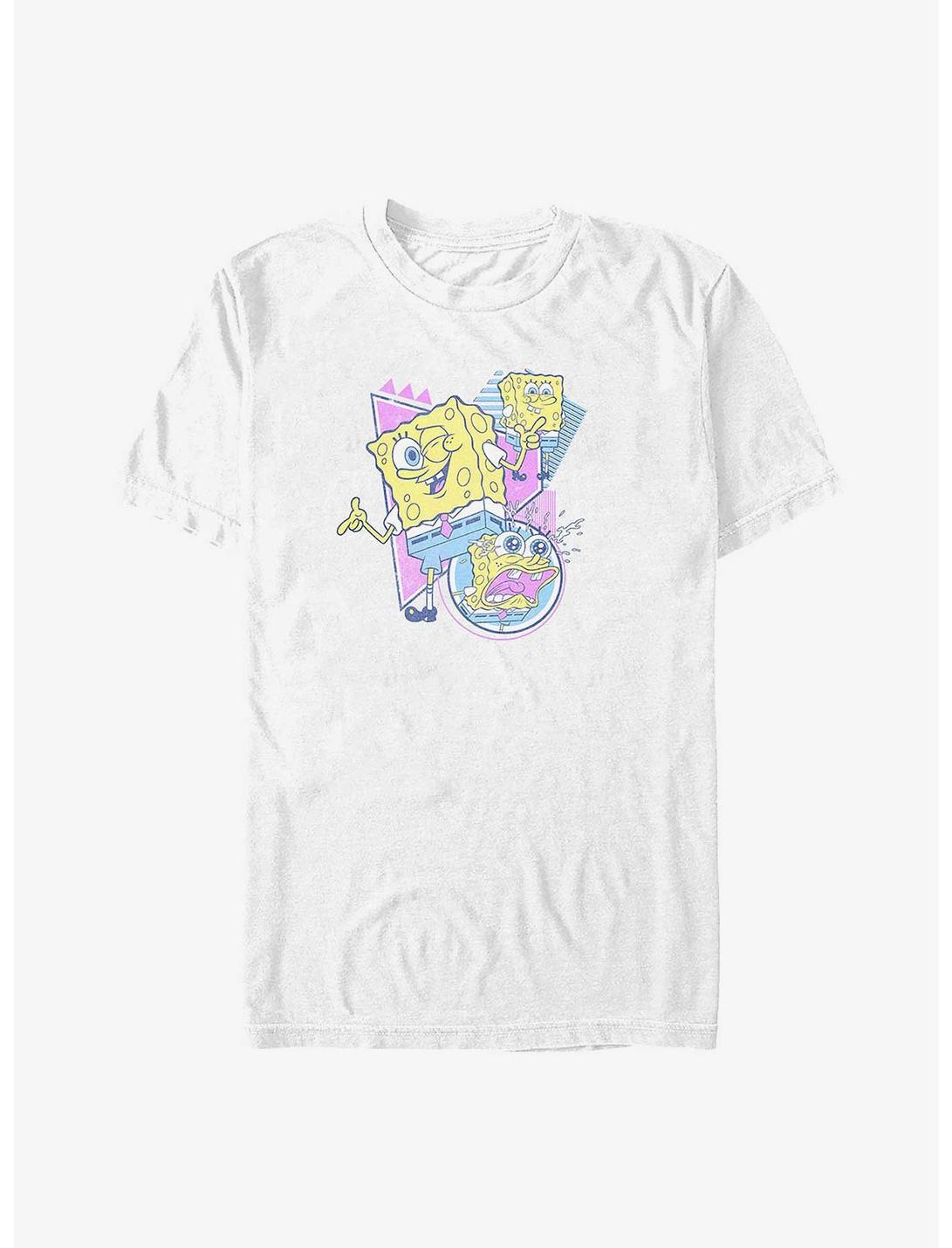 Spongebob Squarepants Spongebob 90s Flair Big & Tall T-Shirt