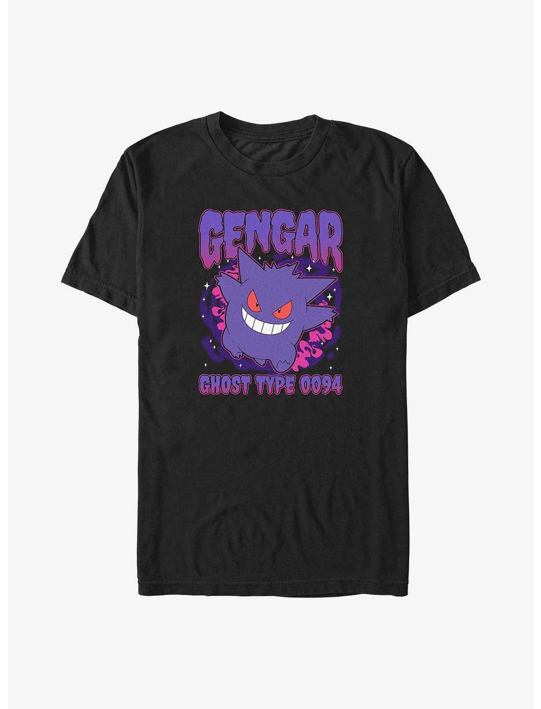 Pokemon Gengar Shadow Big & Tall T-Shirt