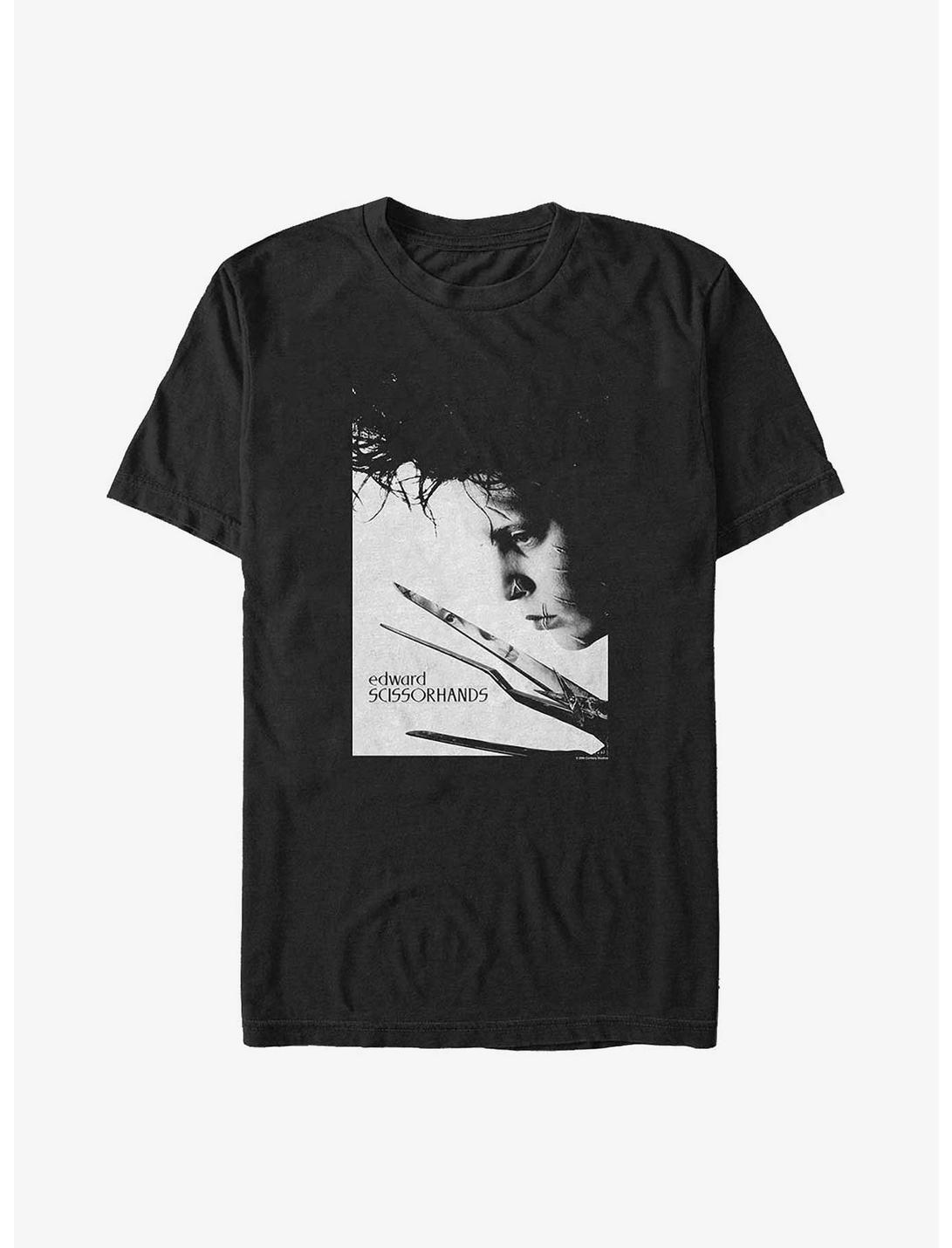 T-shirt Grandes Tailles avec Affiche Gros Plan d'Edward Scissorhands
