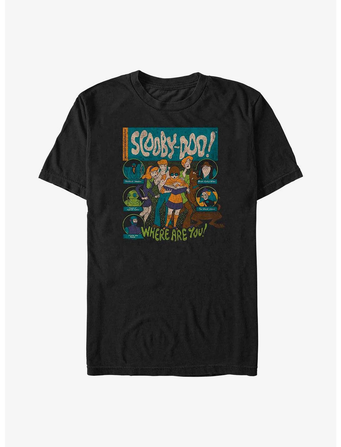 Scooby-Doo Mystery Poster Big & Tall T-Shirt
