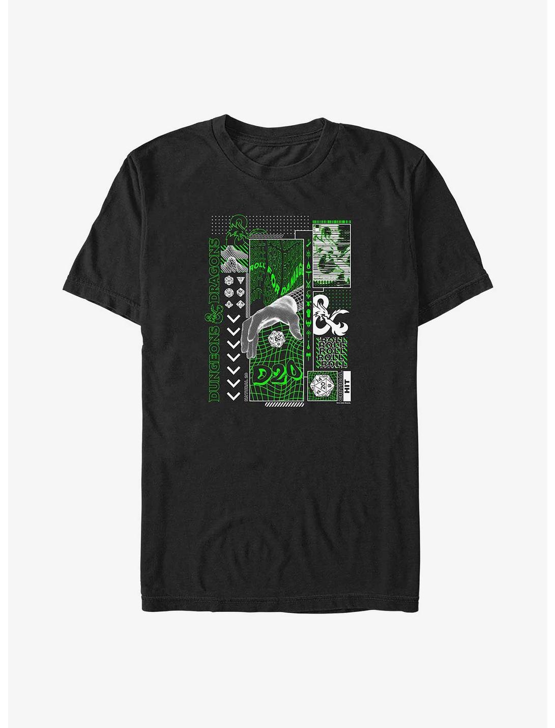 Dungeons & Dragons Trippy Tech Big & Tall T-Shirt