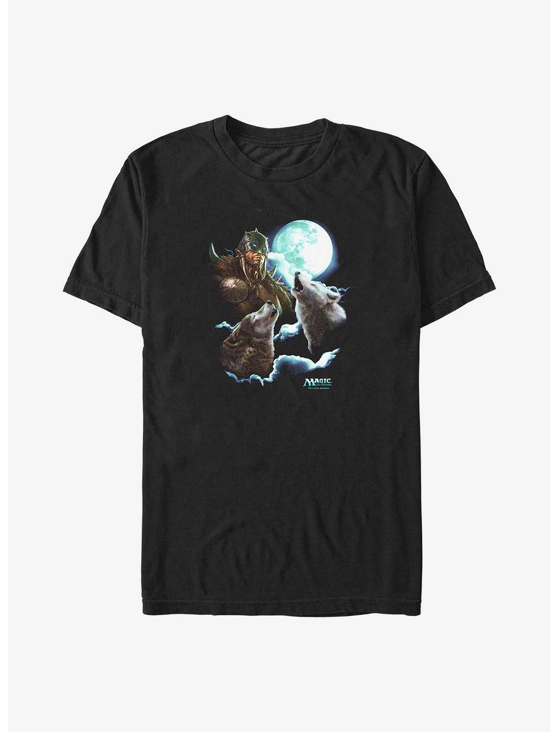 T-shirt grandes tailles Garruk pleine lune Magic: The Gathering