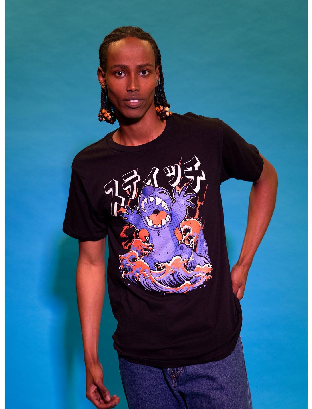 Disney Lilo & Stitch Kaiju Stitch Waves T-Shirt Hot Topic Exclusive