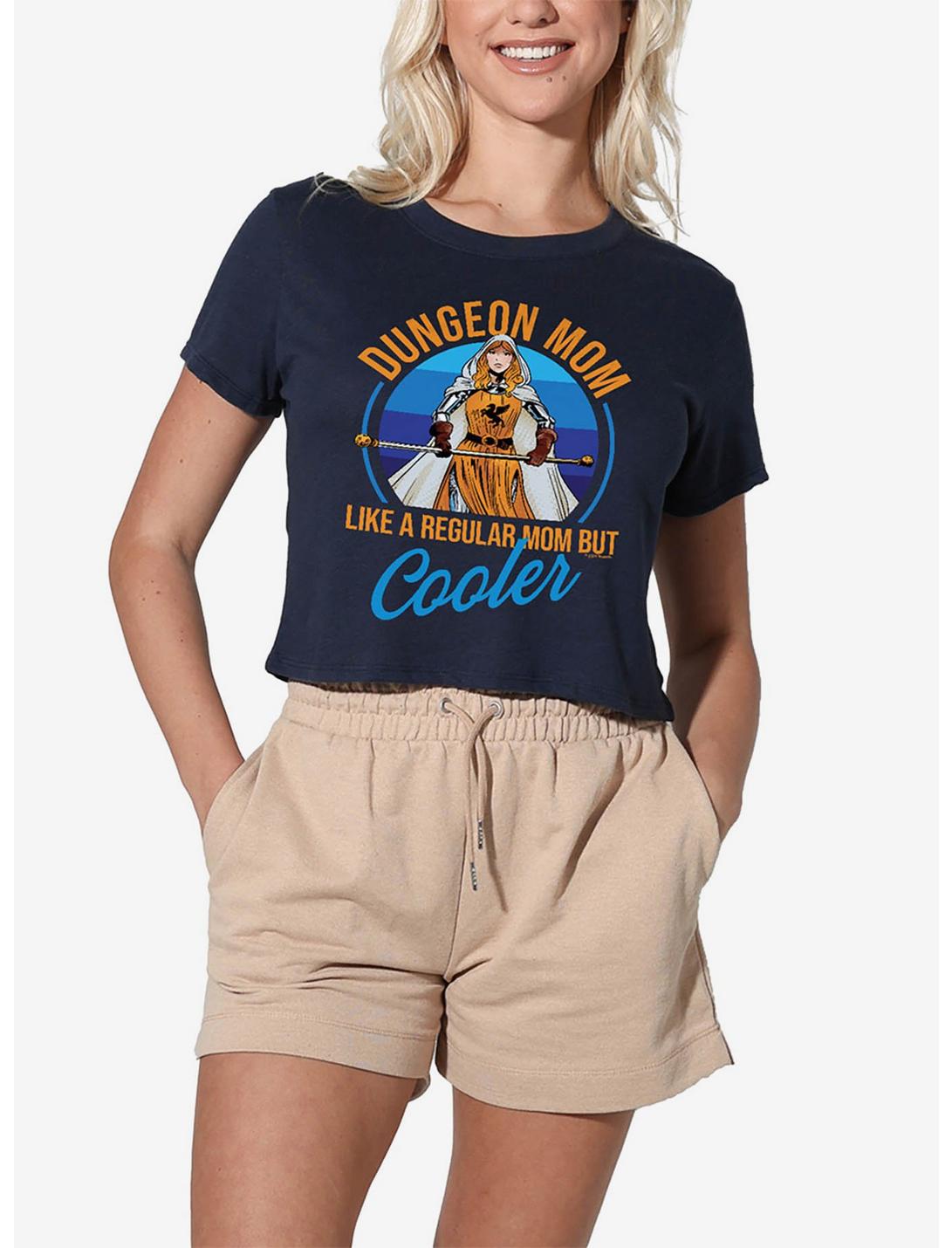 T-shirt court Donjons & Dragons Dungeon Mom pour filles