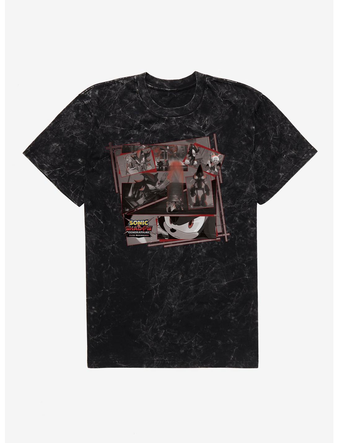 T-shirt délavé minéral Sonic X Shadow Generations : Dark Beginnings