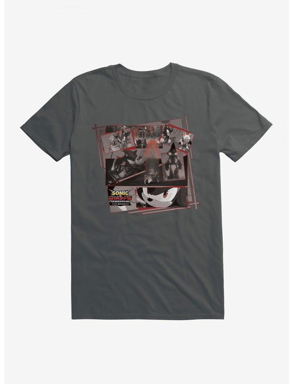 Sonic X Shadow Generations: Dark Beginnings Collage T-Shirt