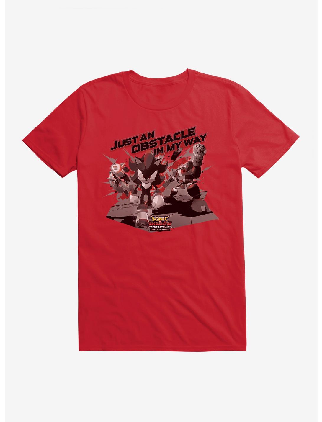 Sonic X Shadow Generations: Dark Beginnings Just An Obstacle In My Way T-Shirt