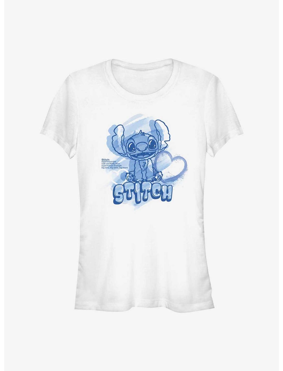 Disney Lilo & Stitch Cute And Fluffy Alien Girls T-Shirt