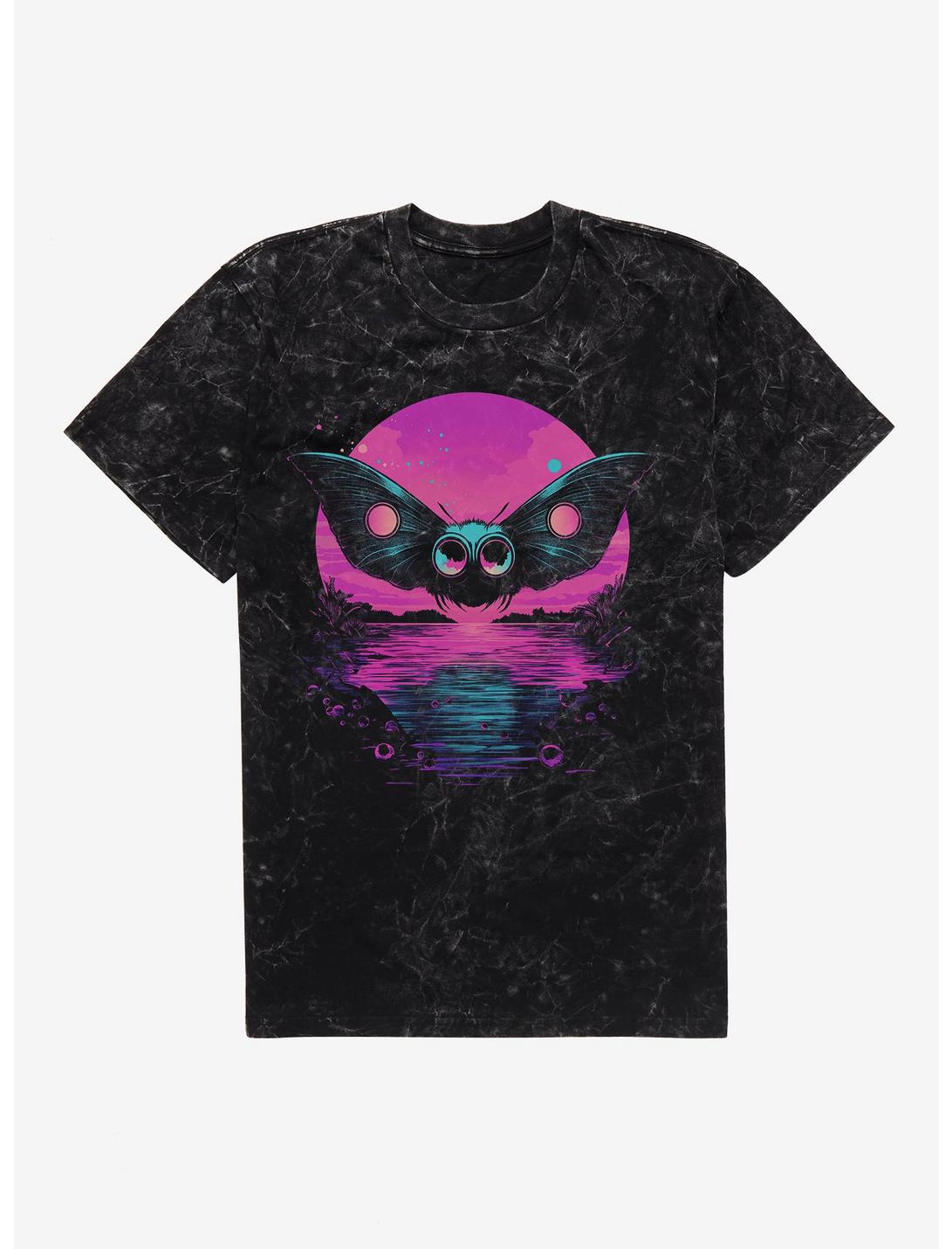 Mothman Midnight Sunset Mineral Wash T-Shirt