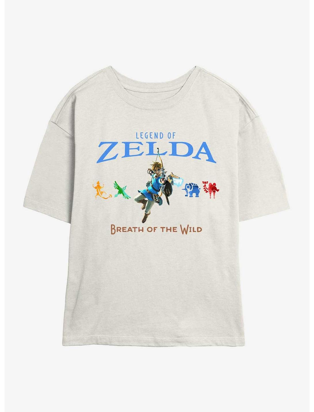 The Legend Of Zelda: Breath Of The Wild Divine Beasts Girls Skimmer T-Shirt