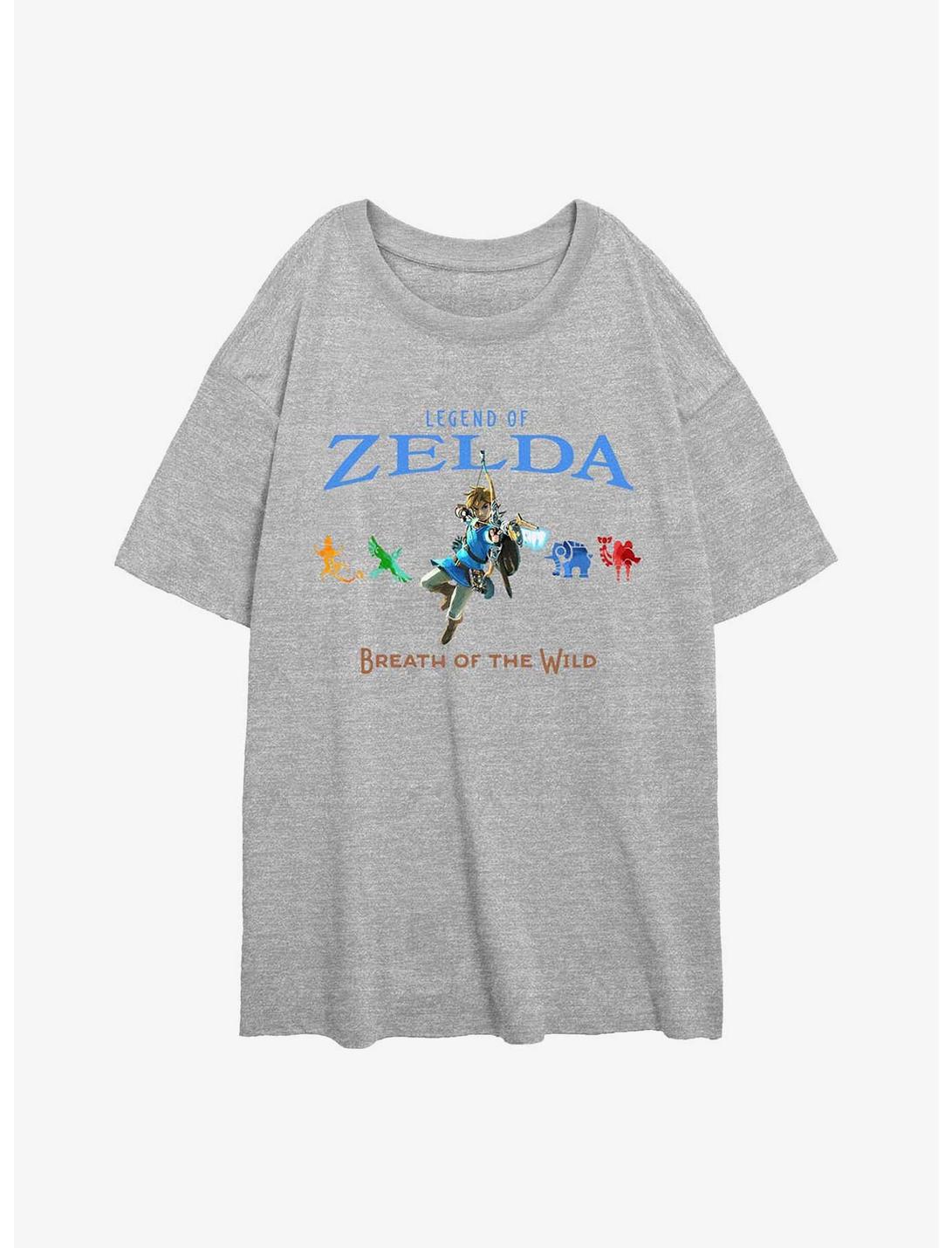 T-shirt surdimensionné Filles Les Créatures Divines The Legend Of Zelda: Breath Of The Wild