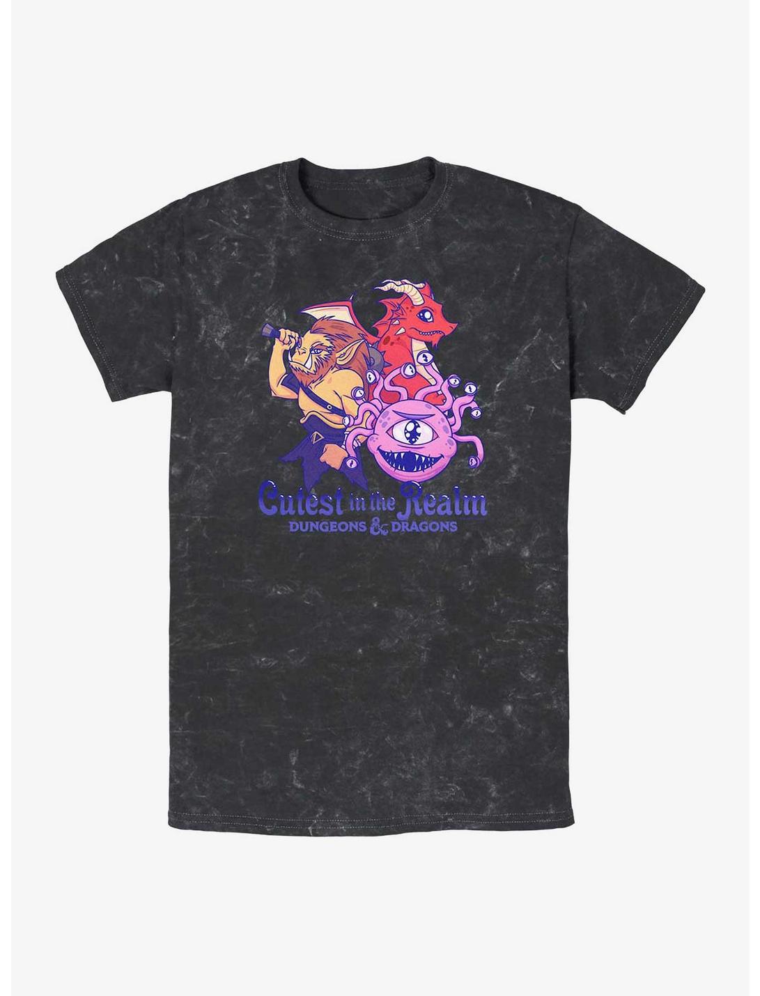 Dungeons & Dragons Monsters Cutest In The Realm Mineral Wash T-Shirt