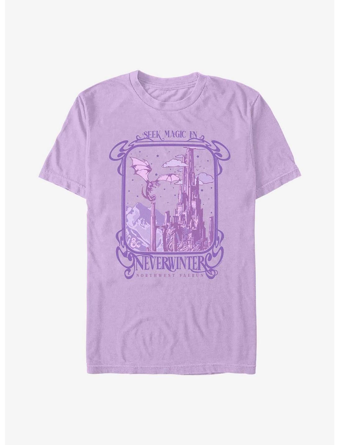 Dungeons & Dragons Seek Magic In Neverwinter Garment Dye T-Shirt
