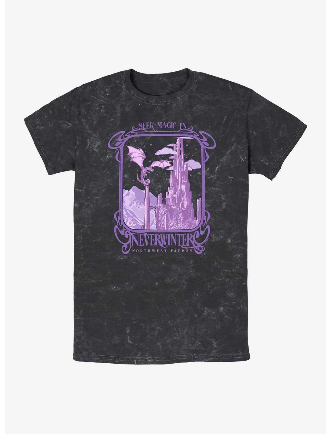 Dungeons & Dragons Seek Magic In Neverwinter Mineral Wash T-Shirt