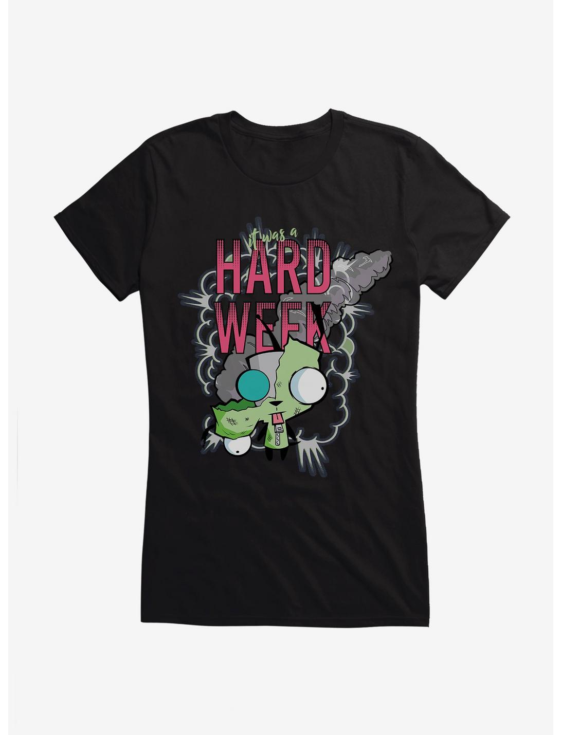 Invader Zim Hard Week GIR Girls T-Shirt
