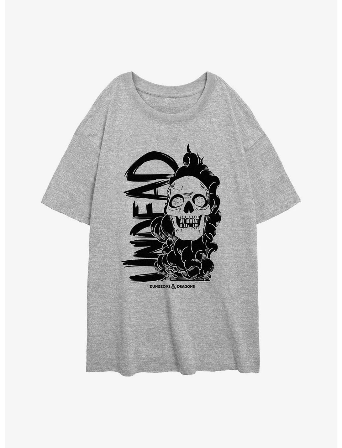 T-shirt ample Dungeons & Dragons Undead Skull Girls