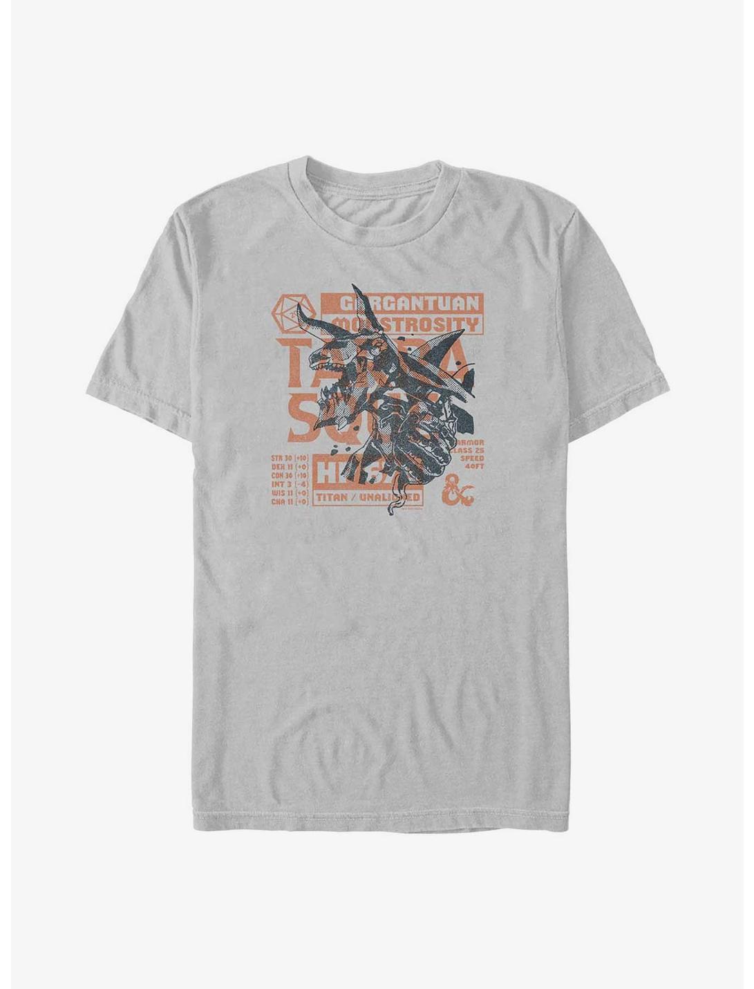 Dungeons & Dragons Terrasque Monster Stats T-Shirt