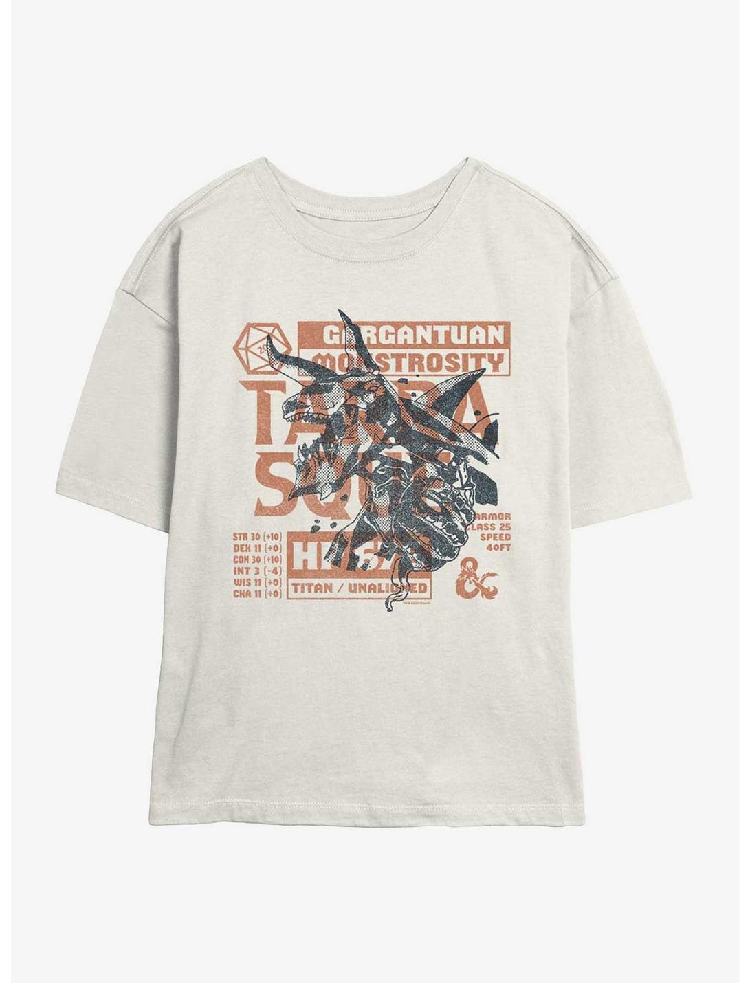 Dungeons & Dragons Terrasque Monster Stats Girls Skimmer T-Shirt