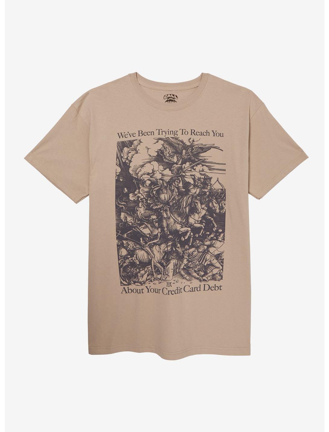 T-shirt « Galloping Soldiers Credit Card Debt » par Call Your Mother