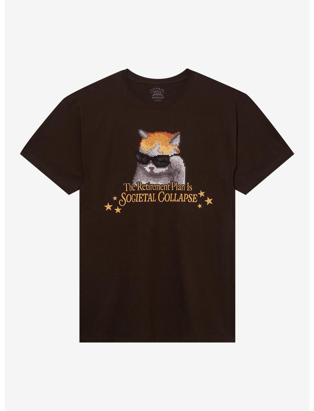 T-shirt L'effondrement de la société des chats par Call Your Mother