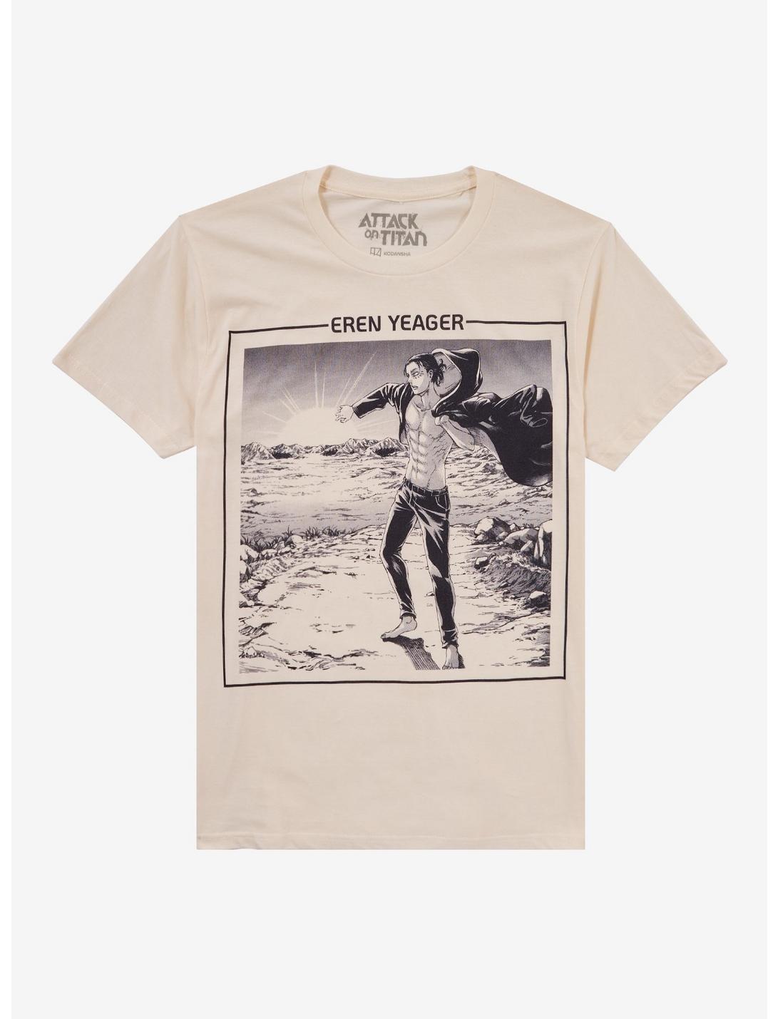 T-Shirt L'Attaque des Titans Eren Jäger (manga)