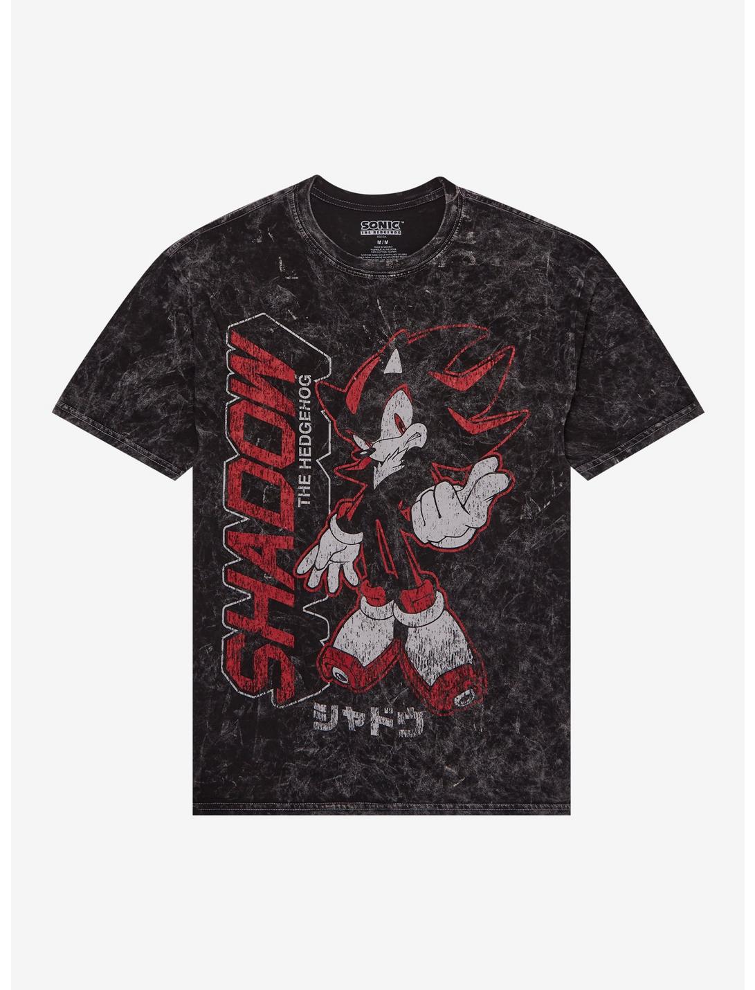 Sonic The Hedgehog Shadow Mineral Wash T-Shirt