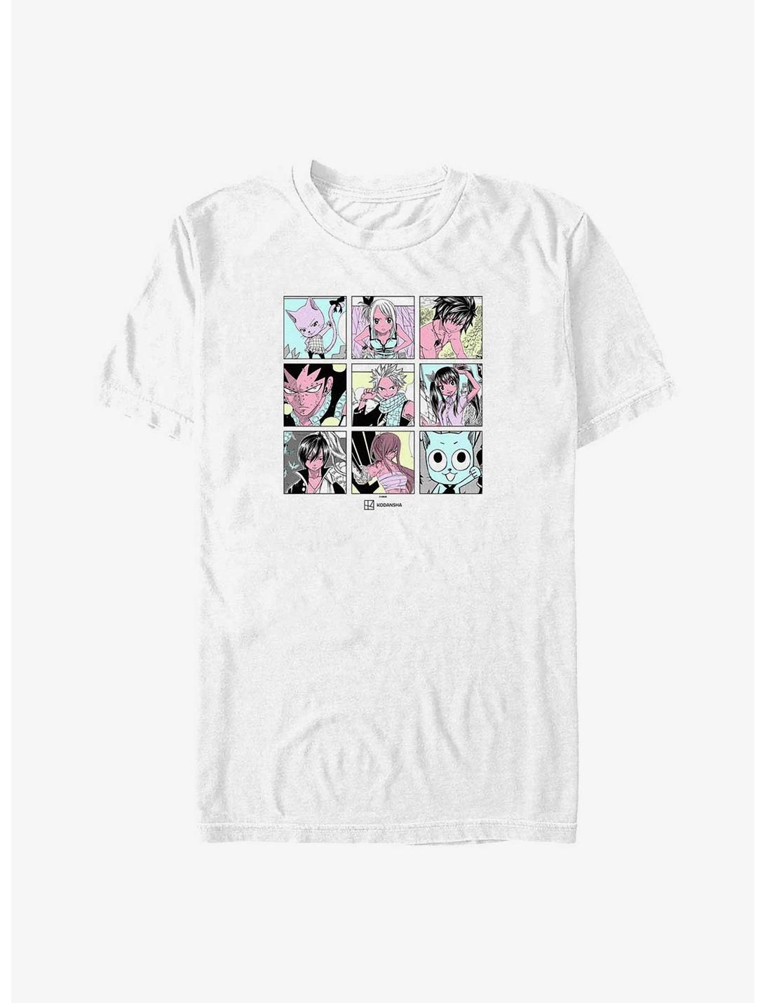 Fairy Tail Box Pop Big & Tall T-Shirt