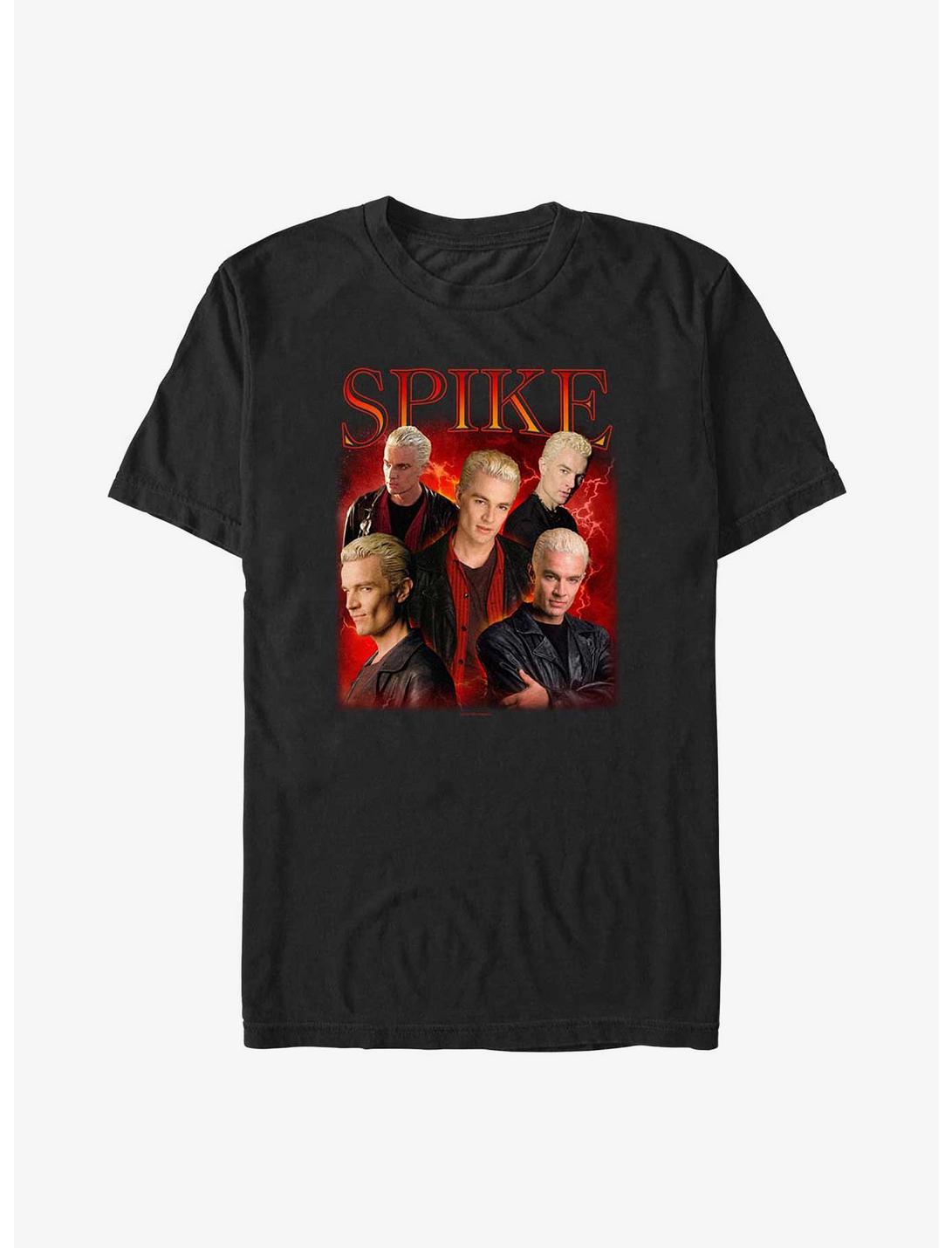 T-shirt grande taille Buffy contre les vampires Spike Y2K Montage