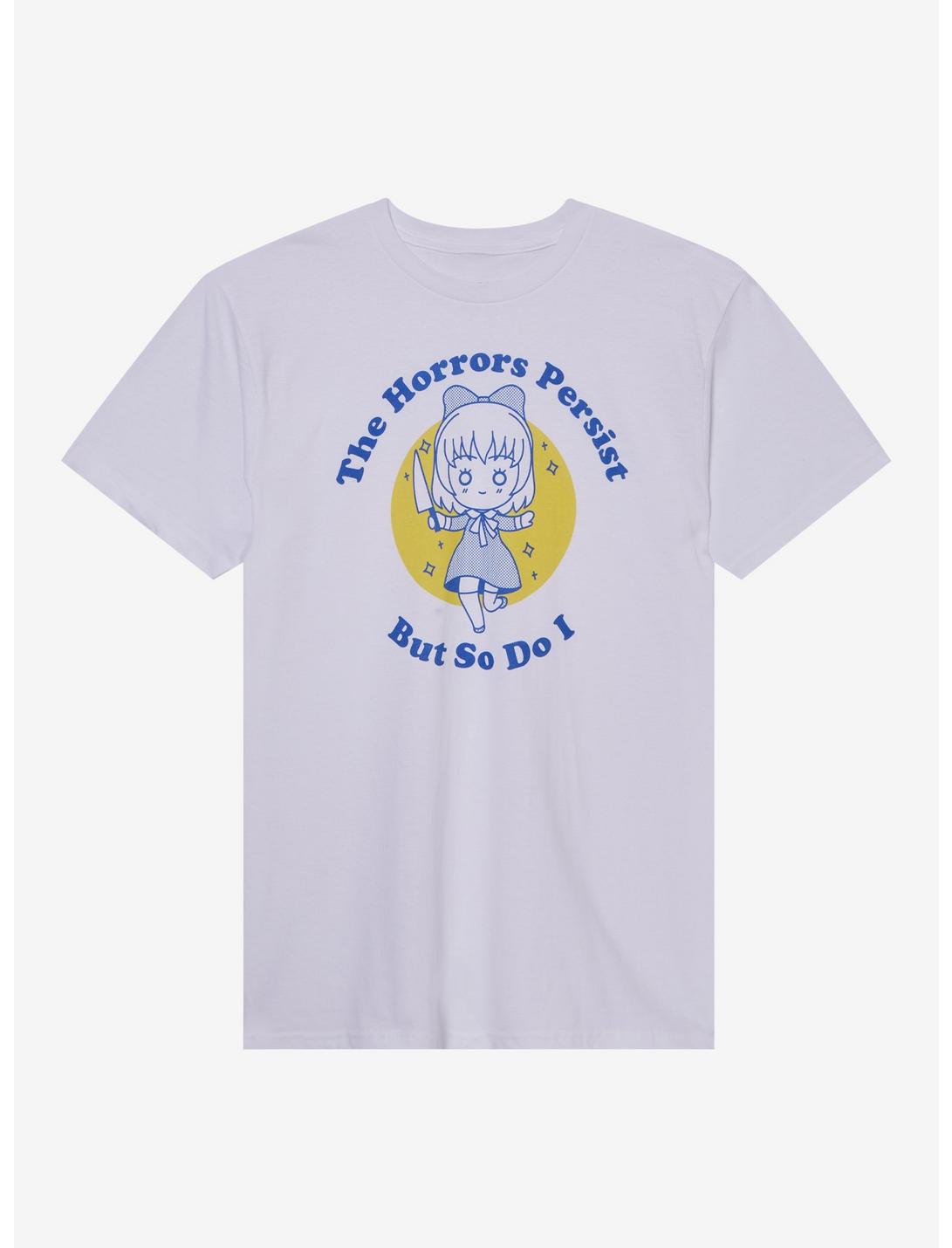 T-shirt Dessin Animé « Les horreurs persistent »
