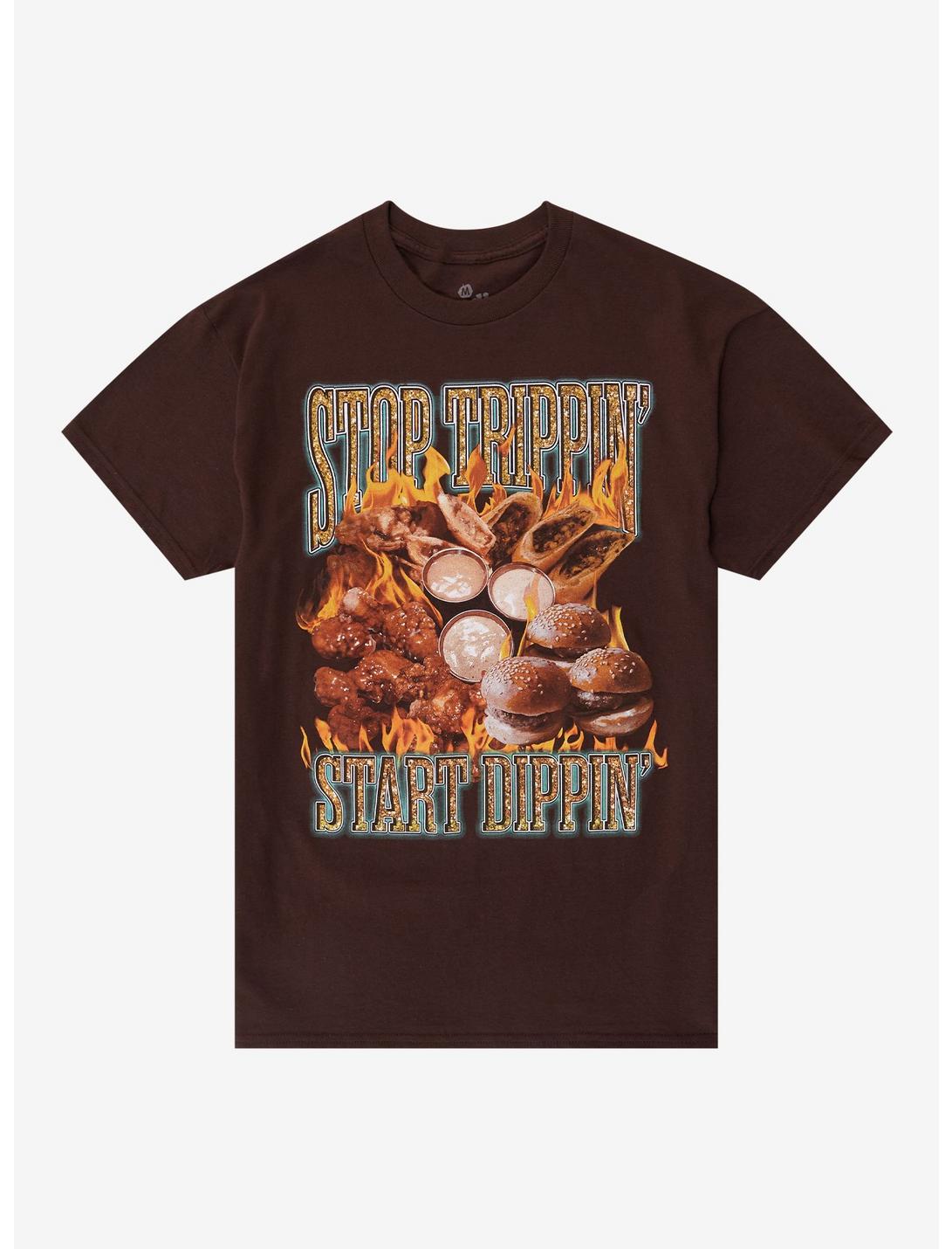 Start Dippin' Food T-Shirt By Goodie Two Sleeves