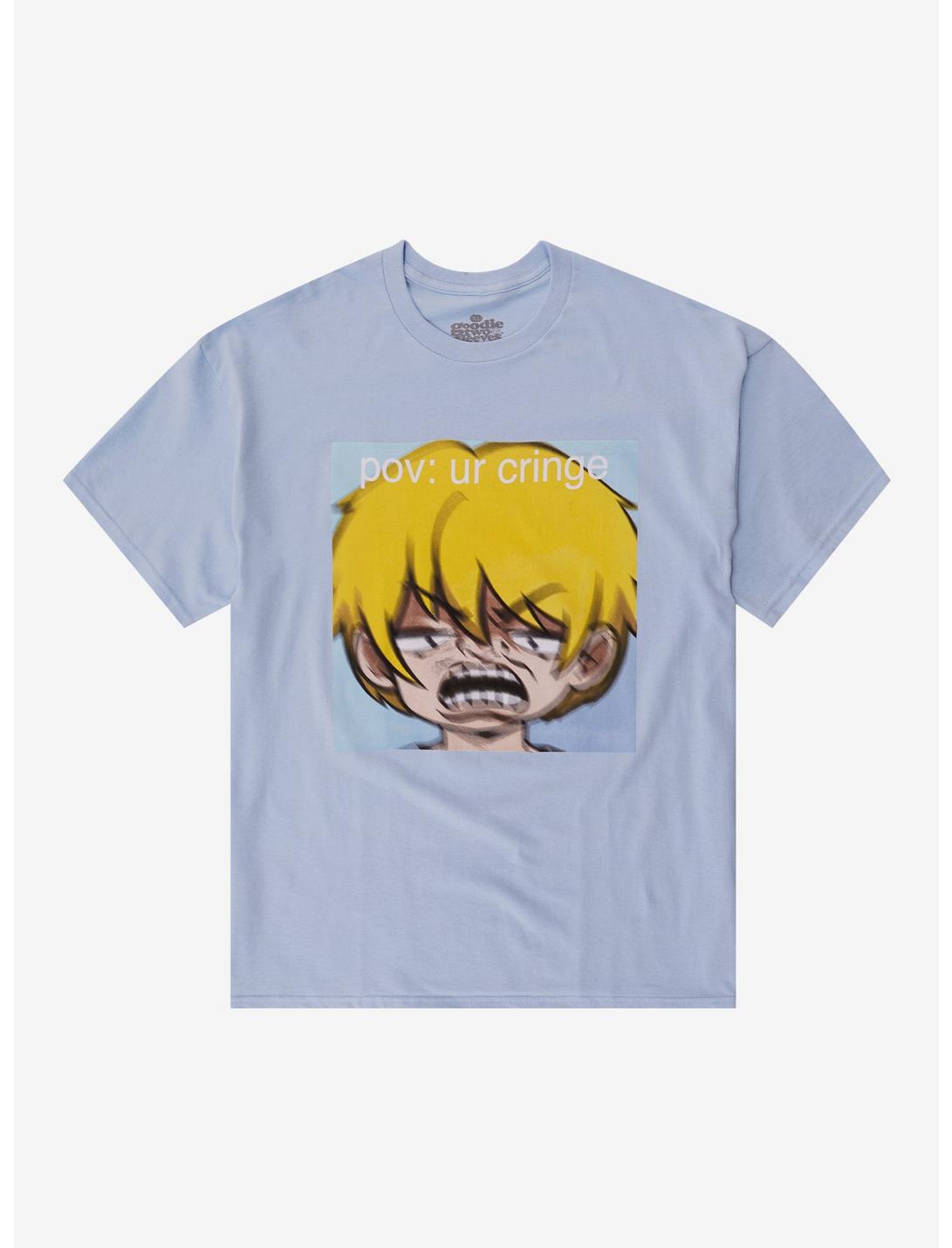 T-shirt Personnage Cringe POV UR par Goodie Two Sleeves