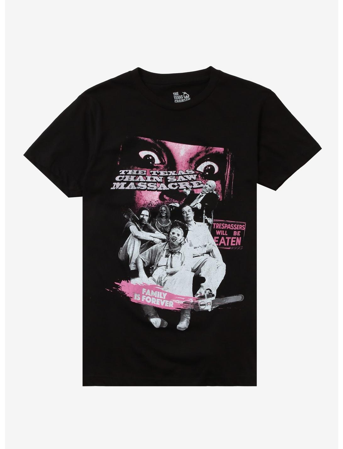 The Texas Chainsaw Massacre Family Poster Girls T-Shirt
