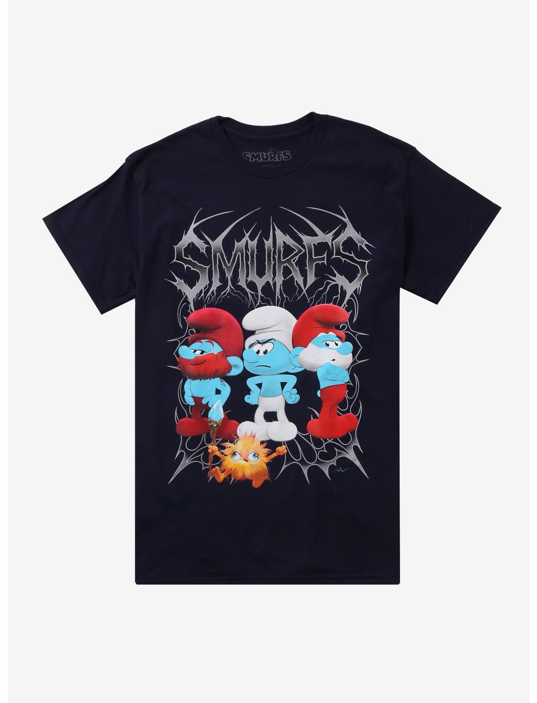 The Smurfs Metal T-Shirt