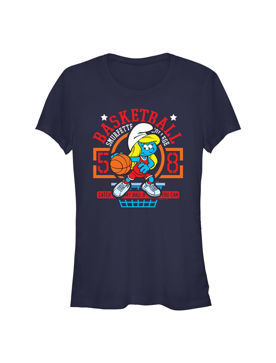 The Smurfs Smurfette Sports Girls T-Shirt
