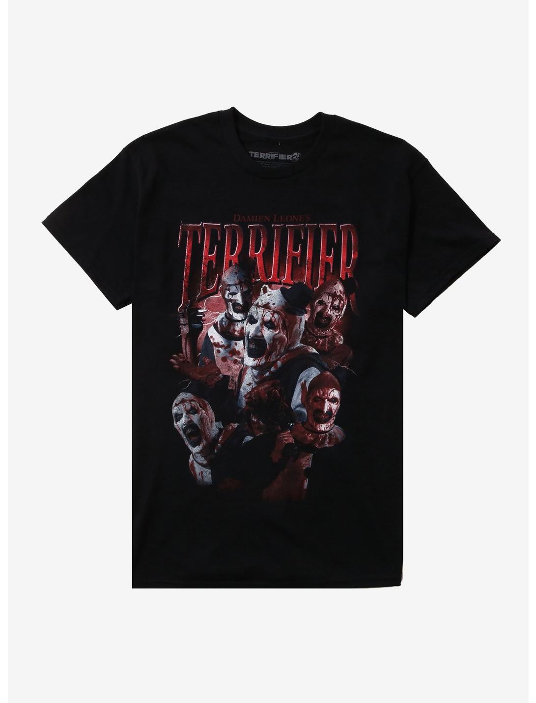 Terrifier Art The Clown Collage T-Shirt
