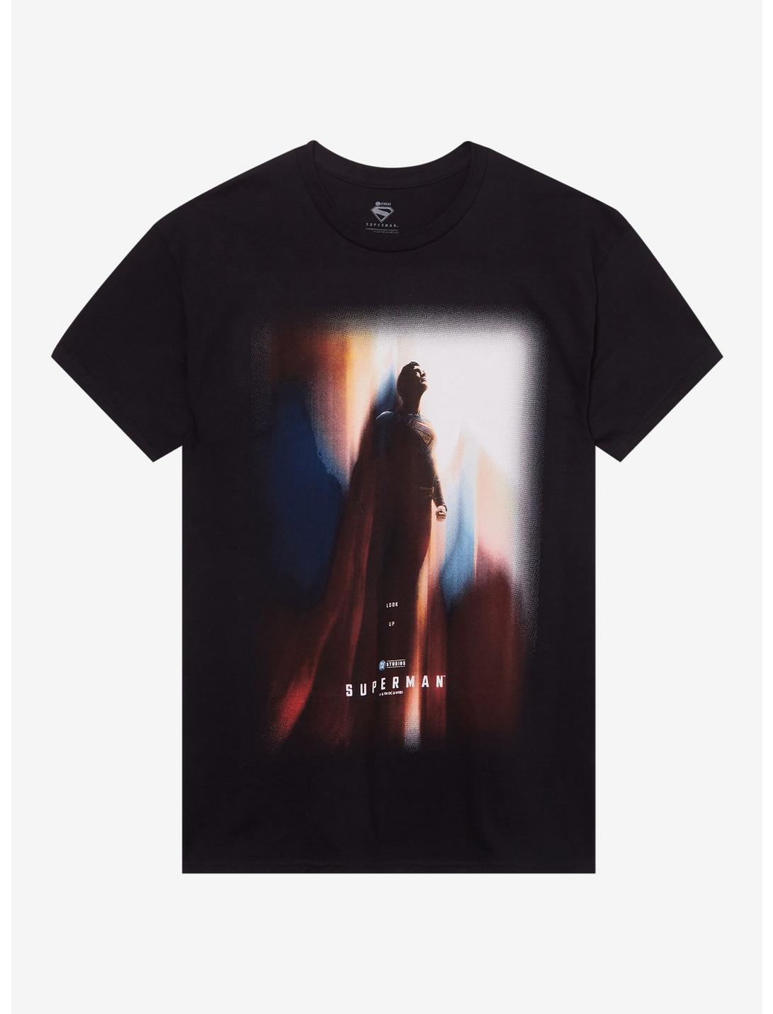 DC Comics Superman Look Up Movie Poster T-Shirt