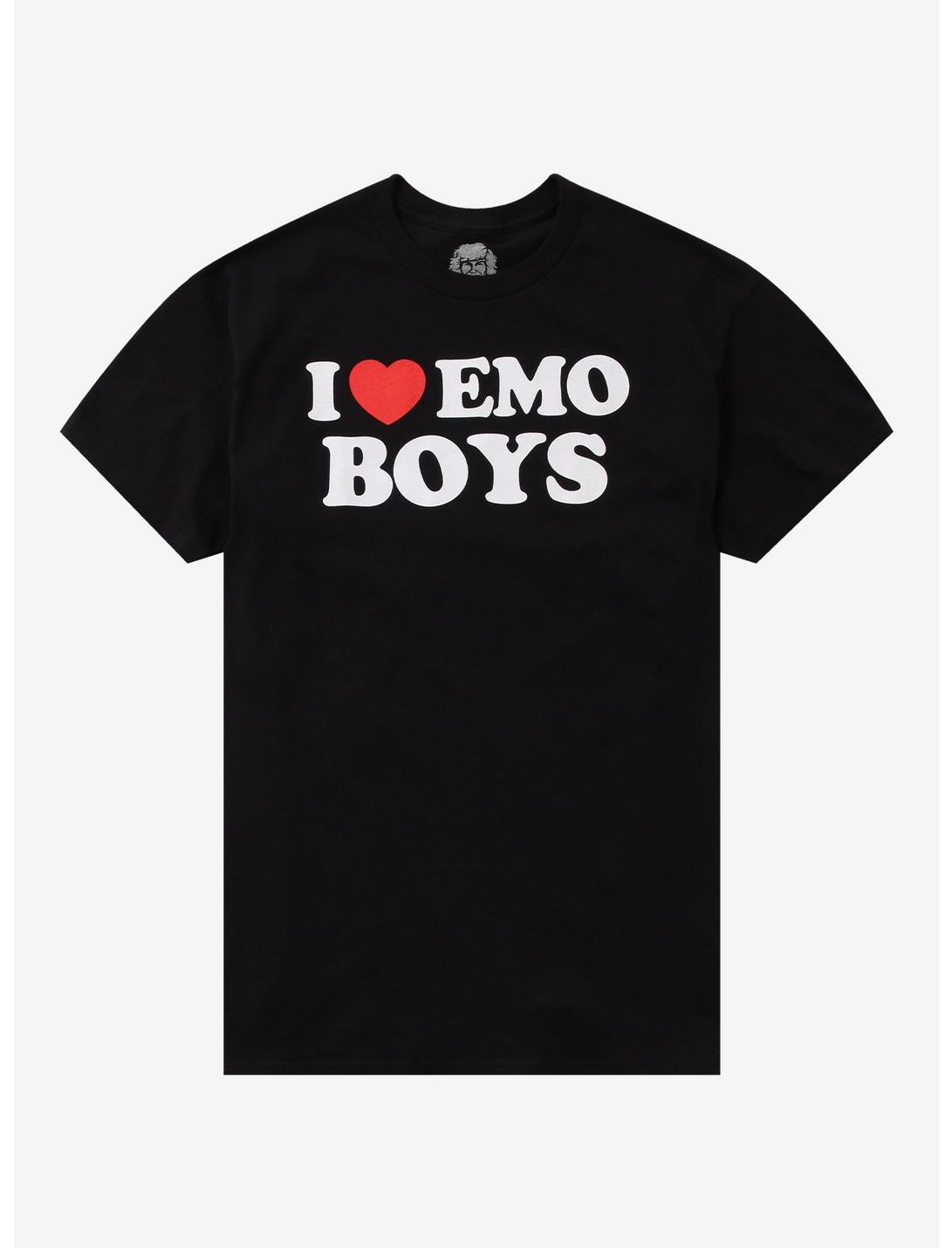 I Heart Emo Boys T-Shirt By Danny Duncan