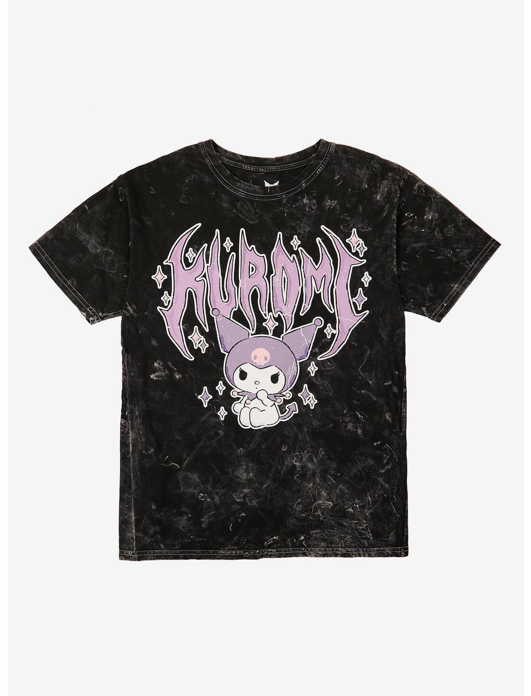 Kuromi Metal Dark Wash T-Shirt