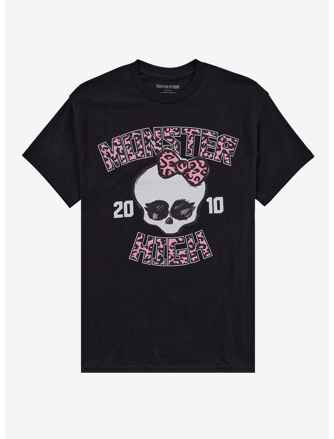 Monster High Leopard Logo Girls T-Shirt