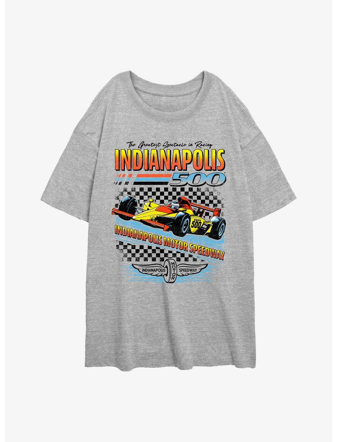 Indianapolis 500 Race Checker Girls Oversized T-Shirt