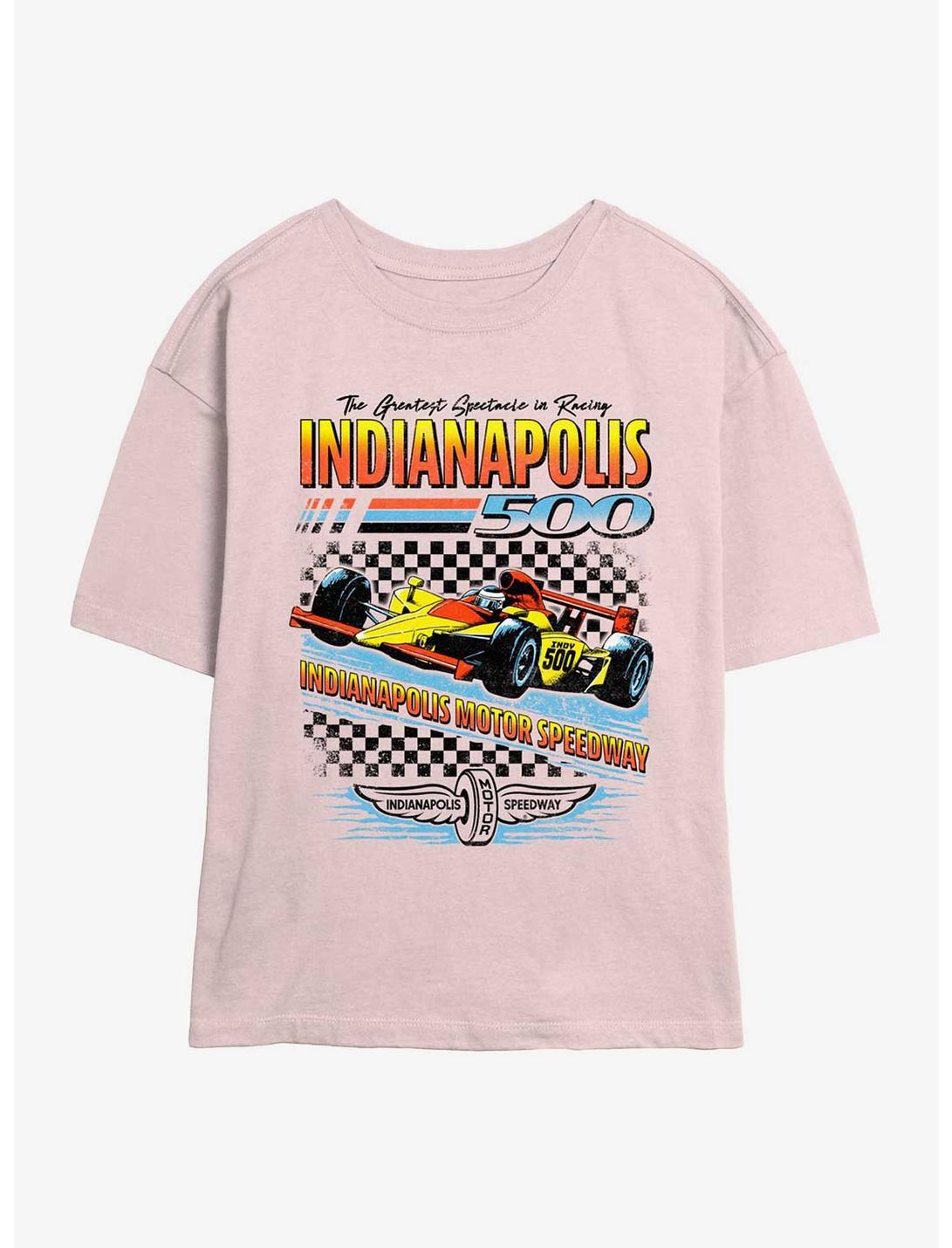 Indianapolis 500 Race Checker Girls Skimmer T-Shirt
