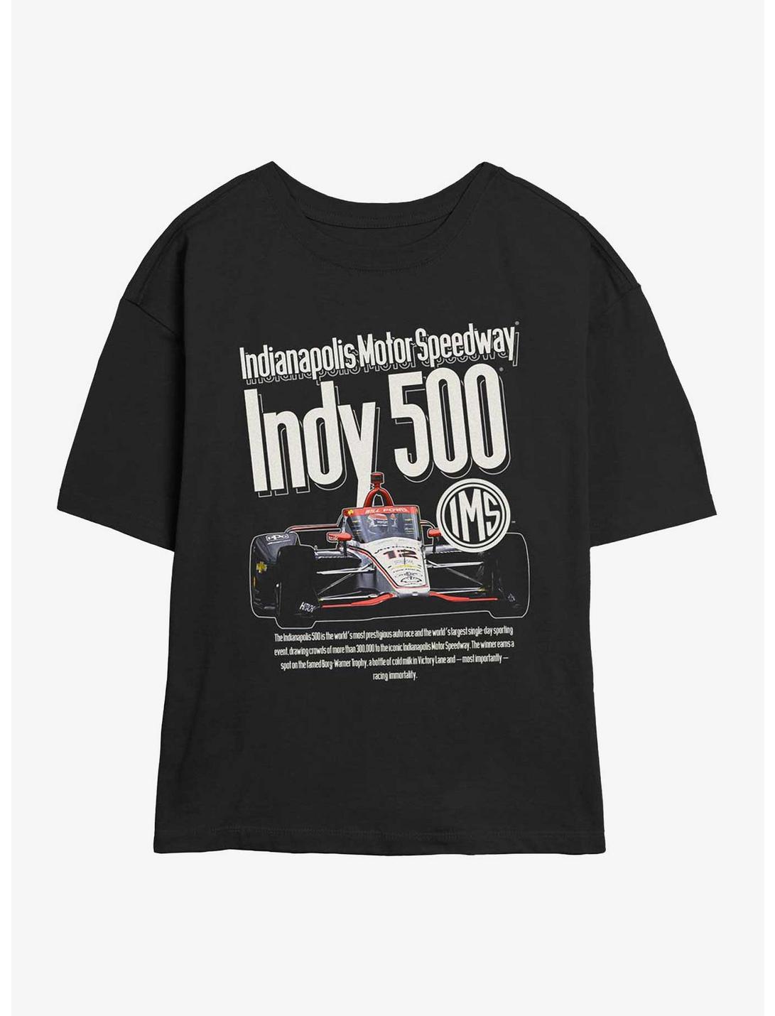T-shirt skimmer Indianapolis 500 avec filles de couverture publicitaire