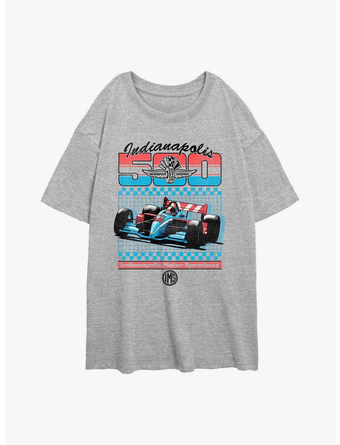 Indianapolis 500 Retro Sport Girls Oversized T-Shirt
