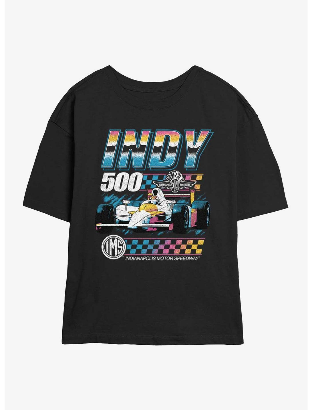 Indianapolis 500 Vintage Neon Girls Skimmer T-Shirt