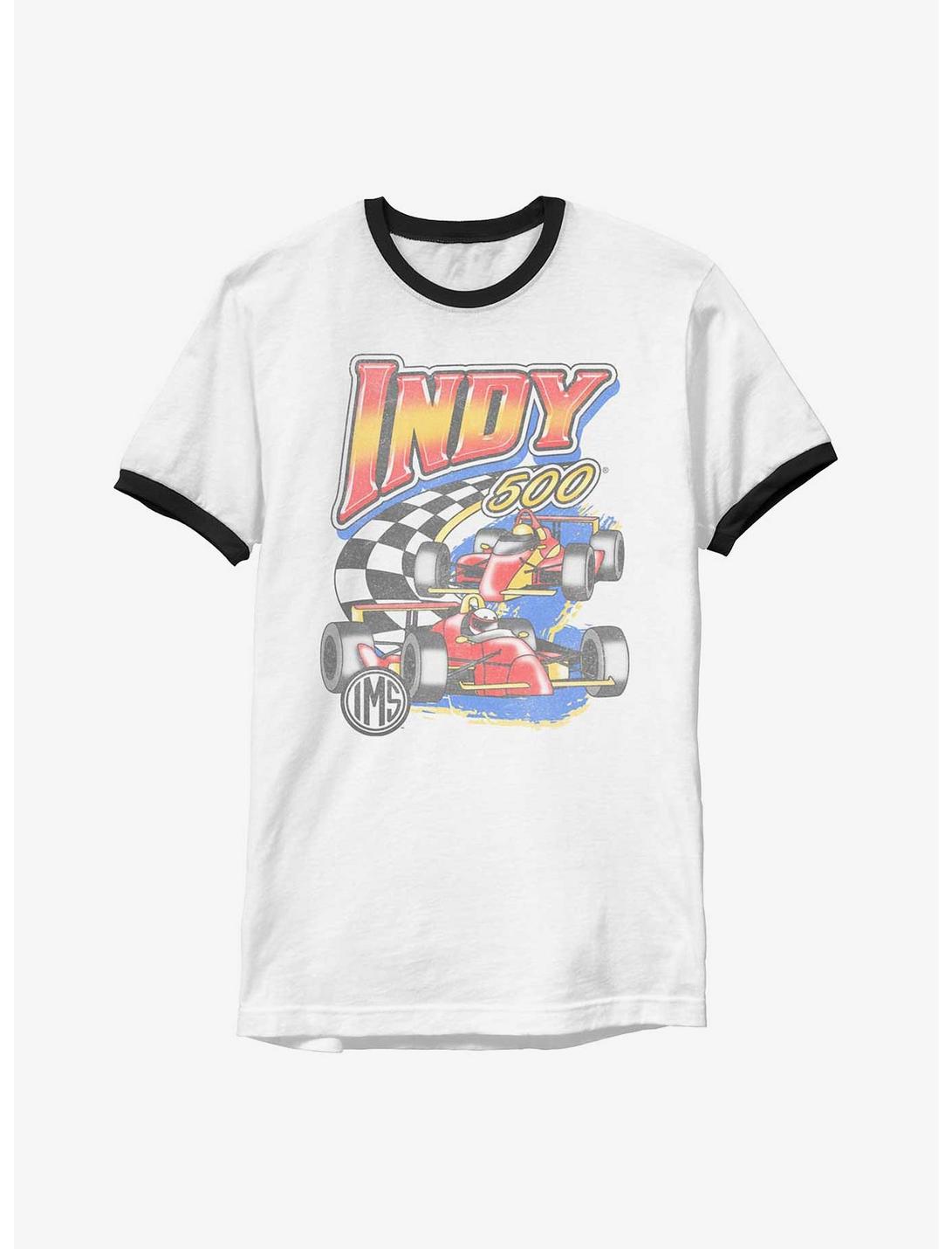 Indianapolis 500 Vinatge Racing Ringer T-Shirt