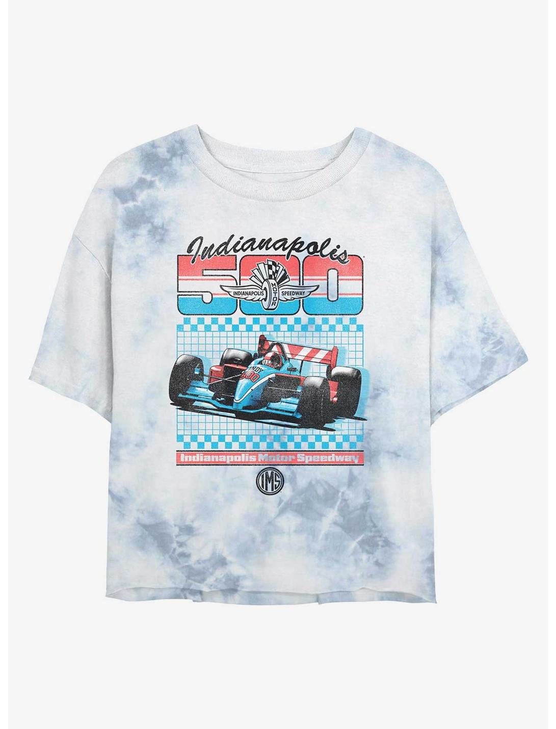 T-shirt court tie-dye Indianapolis 500 Retro Sport pour filles