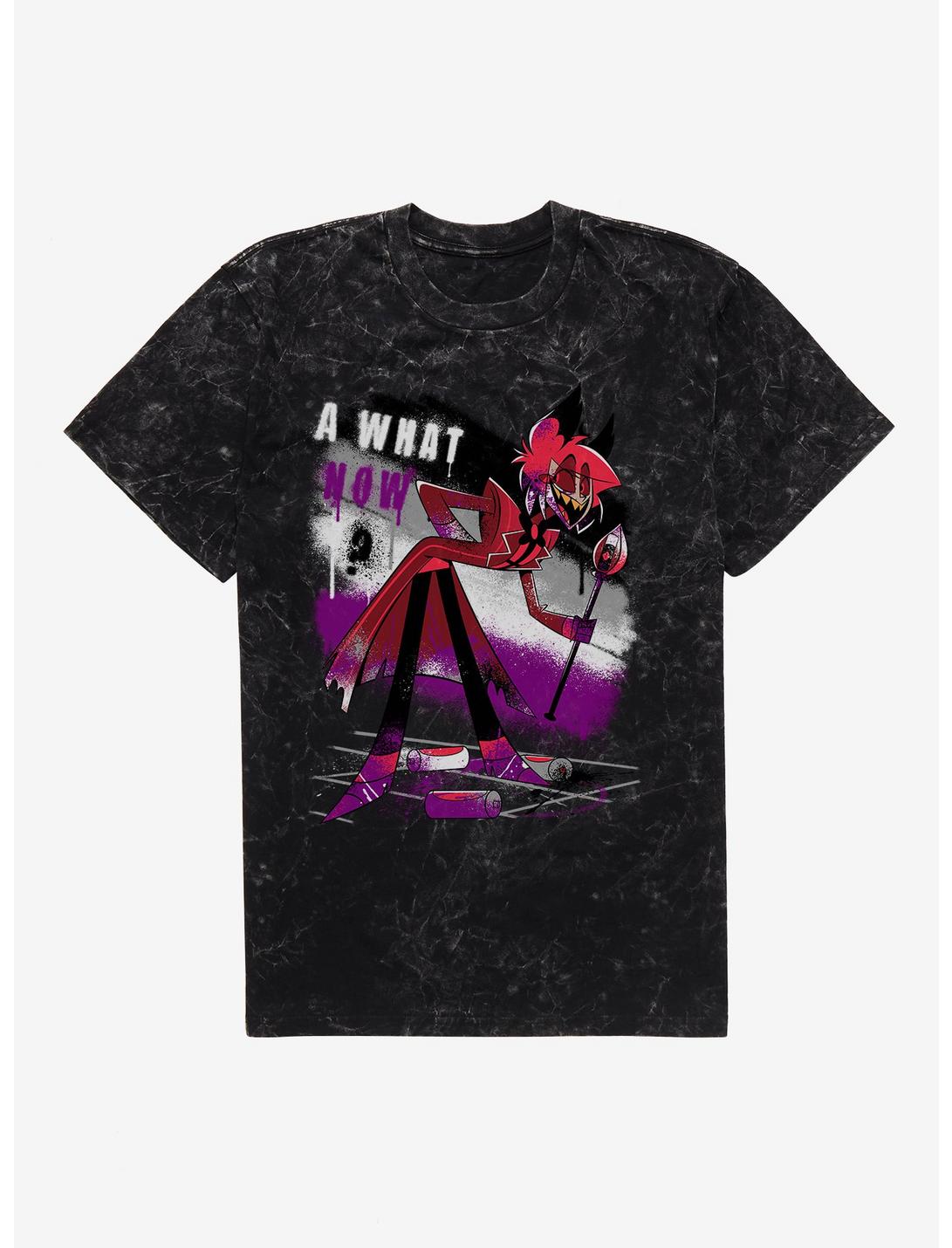 Hazbin Hotel Alastor What Now Mineral Wash T-Shirt